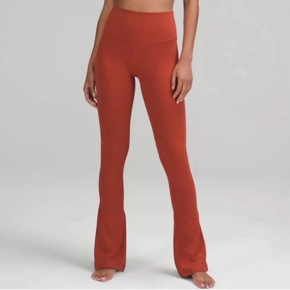 lululemon athletica Pants - Lululemon || Align High-Rise Mini Flared Pant 32" || Cayenne || 0 || NWT ||